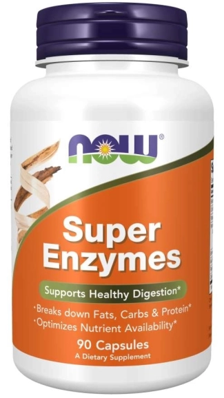 NOW Super Enzymes 90 капсули
