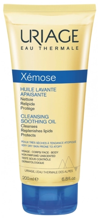 URIAGE Xemose Huile Почистващо гел-олио 200 мл