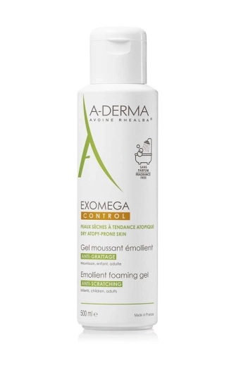 A-Derma Exomega Control Емолиентен пенещ се гел 200 мл
