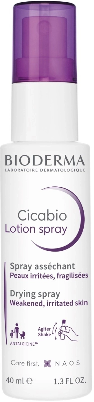 Bioderma Cicabio Лосион спрей при кожни увреждания 40 мл