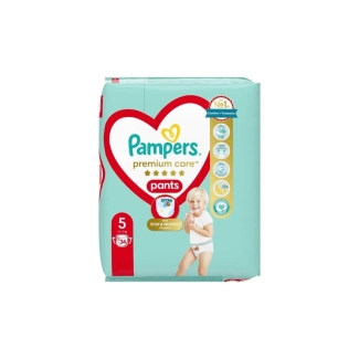 Пелени - гащички Pampers Premium Care Pants Размер 5 34 бр