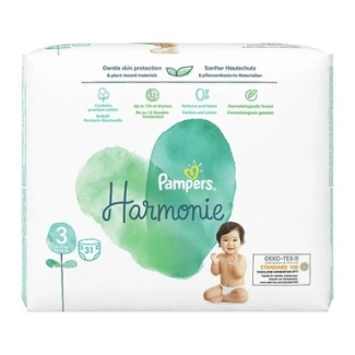 Пелени Pampers Harmonie Размер 3 31 бр