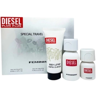 Diesel Plus Plus Комплект EDT 75ml + BL 100ml + EDT 30ml за Жени