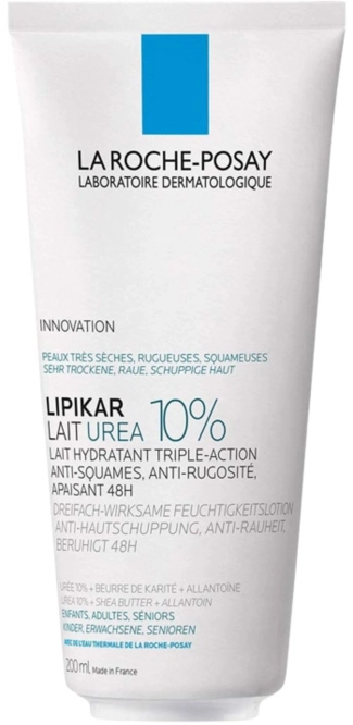 La Roche-Posay Lipikar Lait Urea 10% Хидратиращо мляко против лющене и груба кожа 200 мл